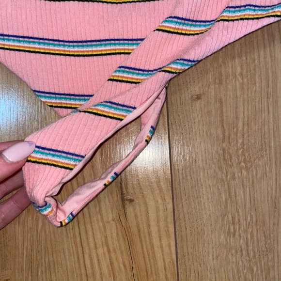 Privacy Please Pink Norman Body Suit - Flamingo - Picture 5 of 12